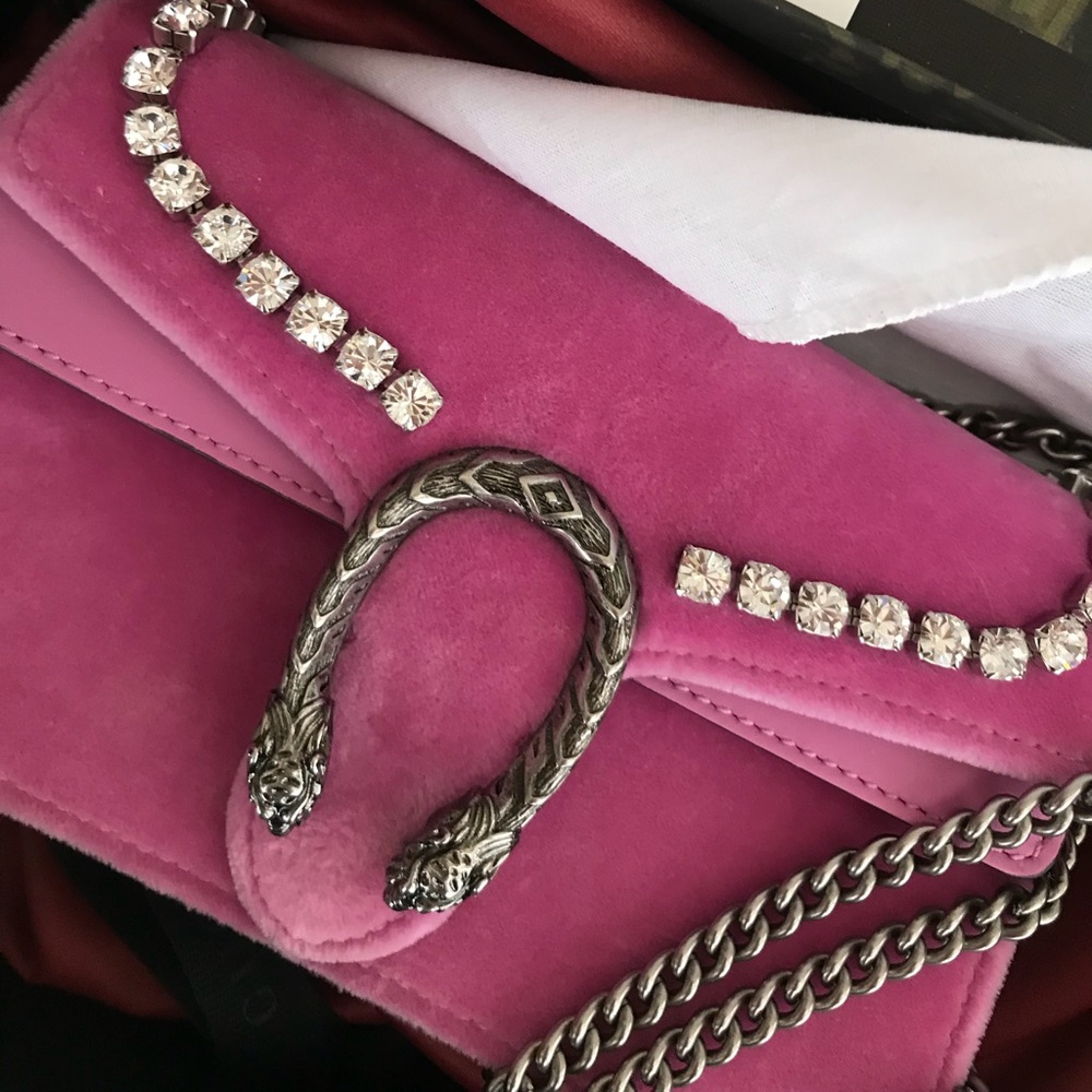 SOLD!!!! Velvet Gucci purse. NEW AUTHENTIC